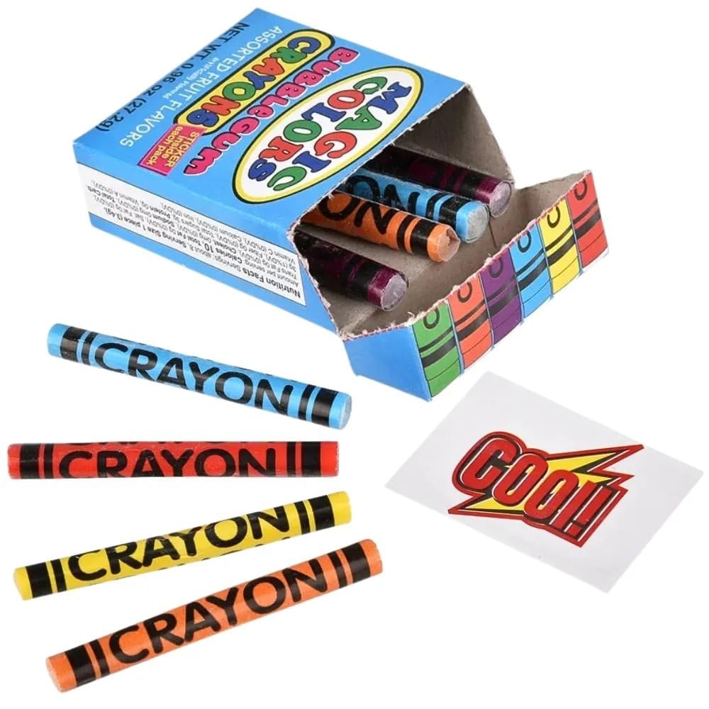 Magic Color Crayon Bubble gum