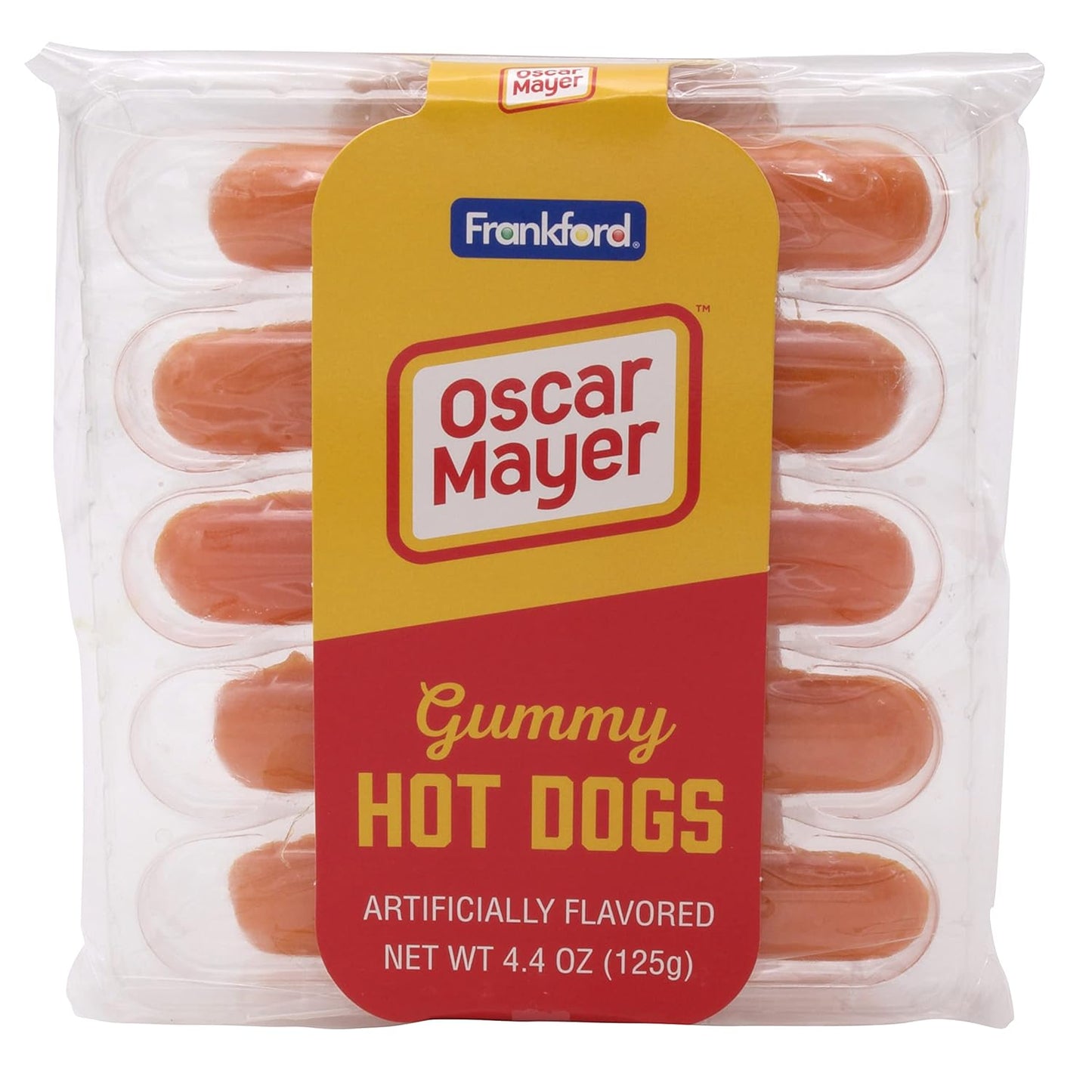 Oscar Mayer Gummy hot dog