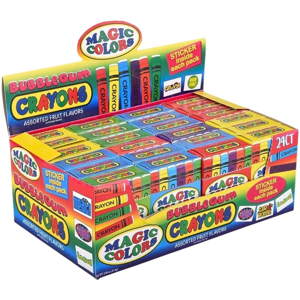 Magic Color Crayon Bubble gum
