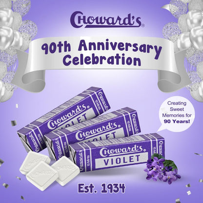 Chowards violet  hard candy