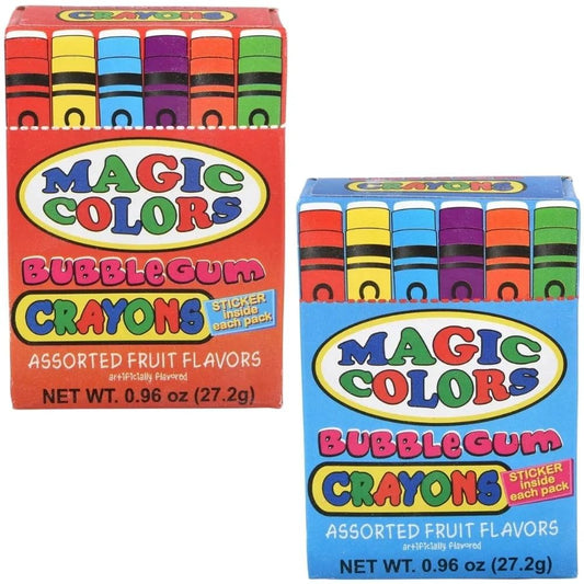 Magic Color Crayon Bubble gum