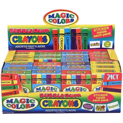Magic Color Crayon Bubble gum