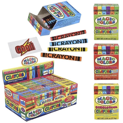 Magic Color Crayon Bubble gum
