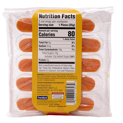 Oscar Mayer Gummy hot dog