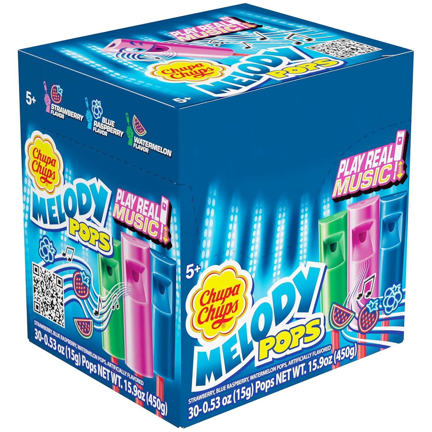 Chupa Chups Melody Pop,  3 flavors