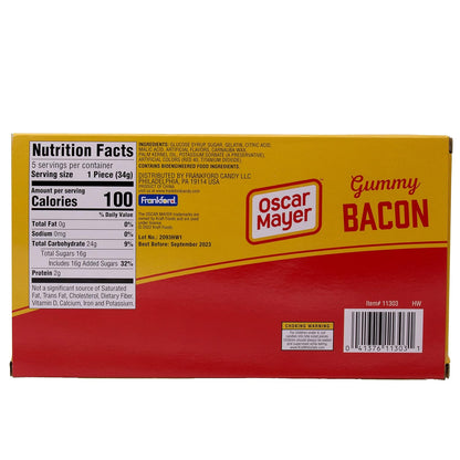 Gummy bacon